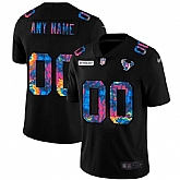 Customized Men's Nike Texans Any Name & Number Black Vapor Untouchable Fashion Limited Jersey,baseball caps,new era cap wholesale,wholesale hats